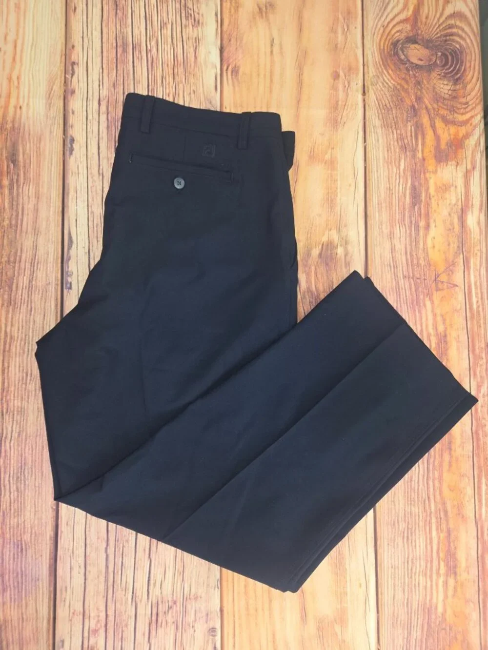 FootJoy Mens Black Stretch Performance Golf Pants Size 36x30
